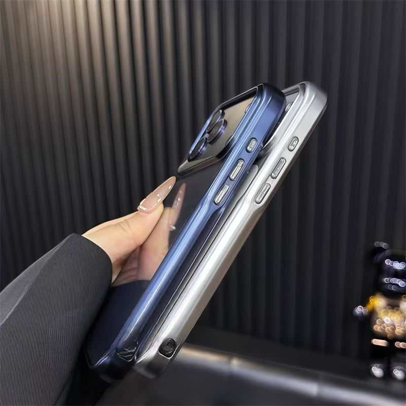 MagSafe Clear Armor Case for iPhone 17 / 17 Pro / 17 Pro Max – Electroplated Anti-Drop + Strong Magnetic Charging