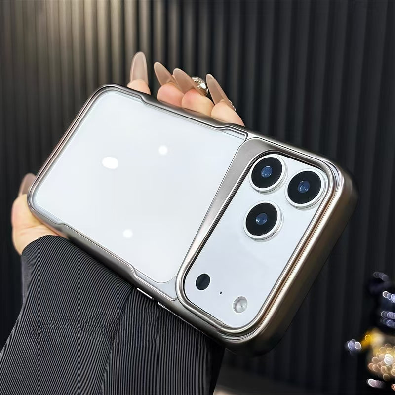 MagSafe Clear Armor Case for iPhone 17 / 17 Pro / 17 Pro Max – Electroplated Anti-Drop + Strong Magnetic Charging