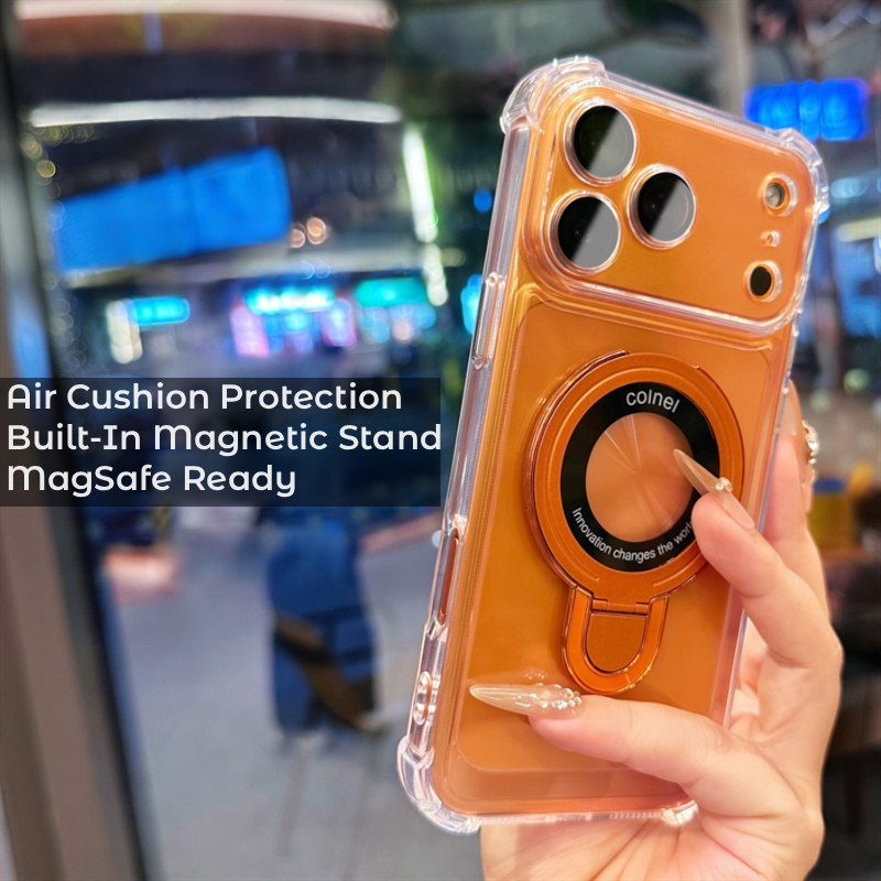 MagSafe AirGuard Stand Case for iPhone 17 Series